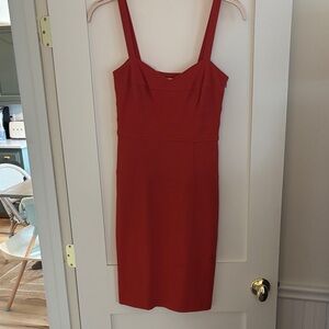 DVf Elegant Red Women's Dress